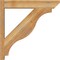 Ekena Millwork Funston Slat Rough Sawn Outlooker, Western Red Cedar, 6"W x 30"D x 30"H OUT06X30X30FST06RWR - alternate 2